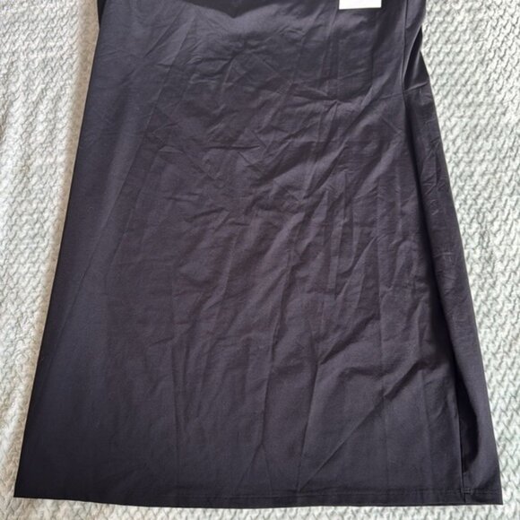 NWT Theory Extra Large Black Over The Shoulder Dress - Picture 4 of 6